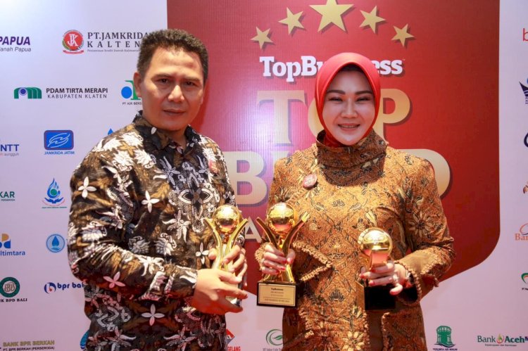 Kabupaten Klaten Kembali Raih Banyak Penghargaan Dalam Ajang TOP BUMD Awards 2022