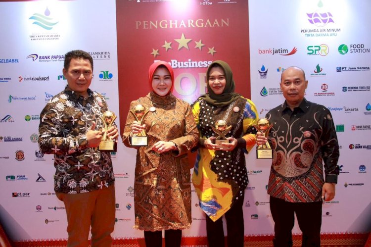 Kabupaten Klaten Kembali Raih Banyak Penghargaan Dalam Ajang TOP BUMD Awards 2022