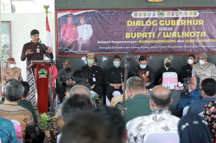 Wakil Bupati Klaten Hadiri Dialog Gubernur Terkait Pengembangan PURWOMANGGUNG dan SUBOSUKAWONOSRATEN