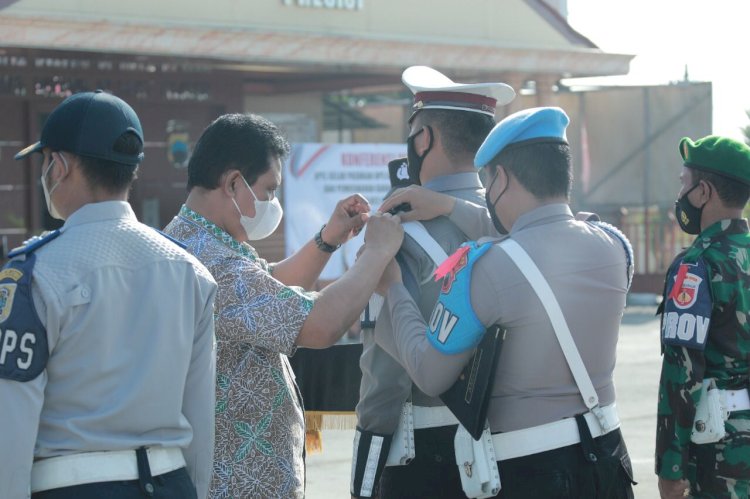 Wakil Bupati Klaten Pimpin Apel Gelar Pasukan Operasi Ketupat Candi 2022