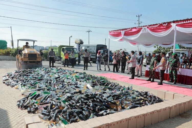 Wakil Bupati Klaten Pimpin Apel Gelar Pasukan Operasi Ketupat Candi 2022