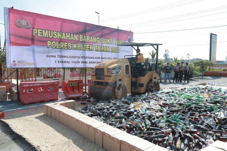 Wakil Bupati Klaten Pimpin Apel Gelar Pasukan Operasi Ketupat Candi 2022