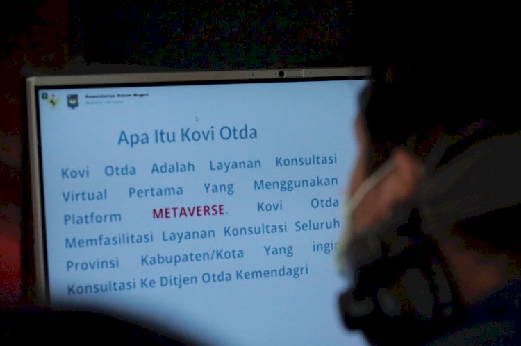 Forkopimda Kabupaten Klaten Ikuti Peringatan ke XXVI Hari Otonomi Daerah Tahun 2022 Secara Virtual