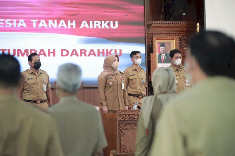 Pemerintah Kabupaten Klaten Gelar Rakoorlak Triwulan I Tahun 2022