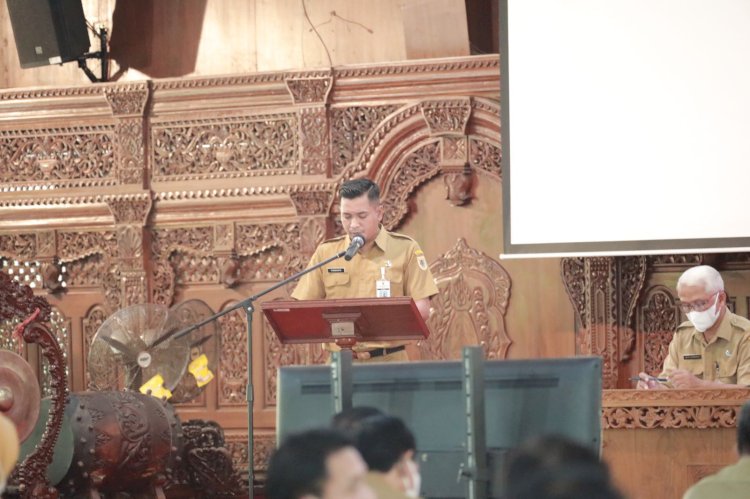 Pemerintah Kabupaten Klaten Gelar Rakoorlak Triwulan I Tahun 2022