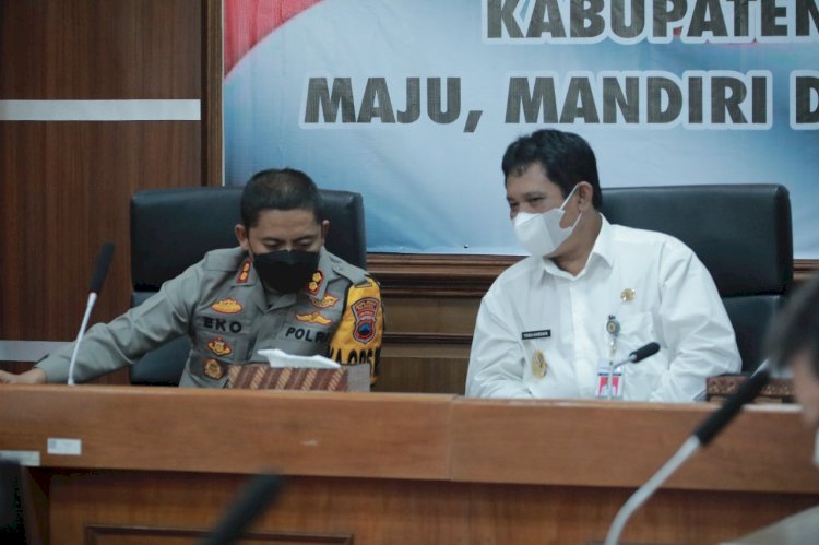 Video Conference Rapat Koordinasi Forum Koordinasi Pimpinan Daerah (FORKOPIMDA) Wilayah Jawa Tengah