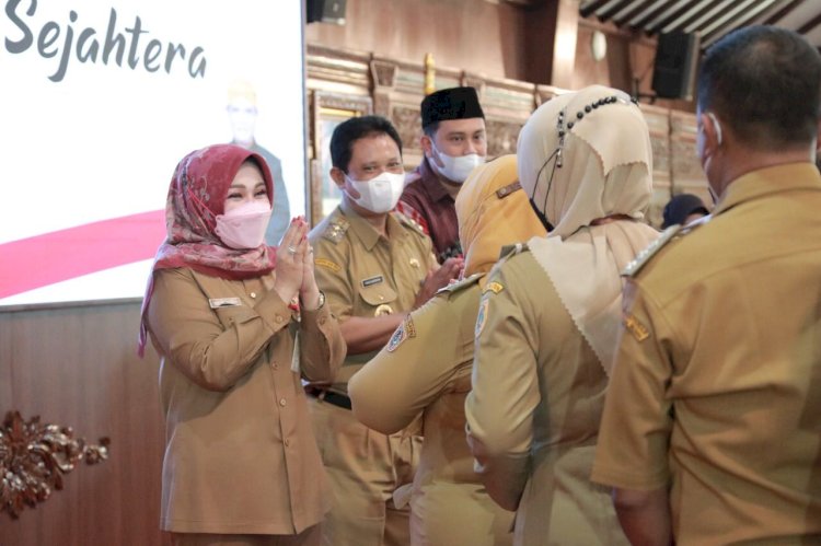 Forkopimda Klaten Ikuti Halal Bi Halal Bersama Pemprov Jateng Secara Daring