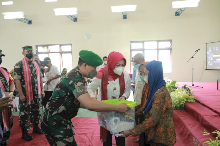 Bersama Danrem 074 Warastratama, Bupati Klaten Membuka Program TNI Manunggal Membangun Desa Ke 113 