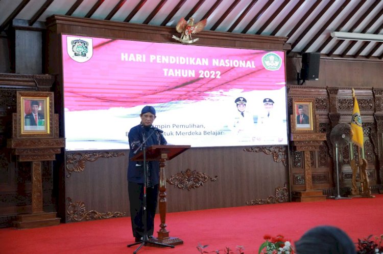 Wakil Bupati Hadiri Acara Kegiatan Hari Pendidikan Nasional 2022