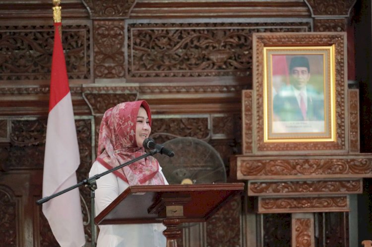 Bersama Sekretaris Ditjen Dukcapil Kemendagri, Bupati Klaten Launching Aplikasi SAKURA