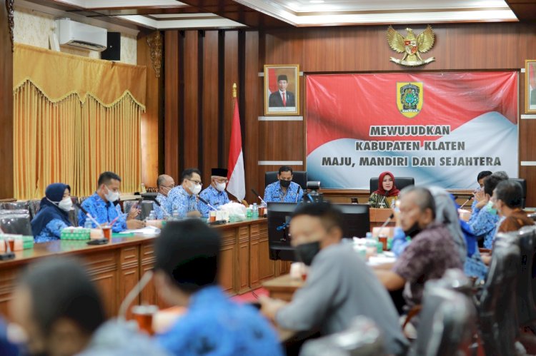 Rakoor Tindak Lanjut dari Audiensi Kementerian ATR/BPN terkait LSD (Lahan Sawah Dilindungi) di Kab. Klaten