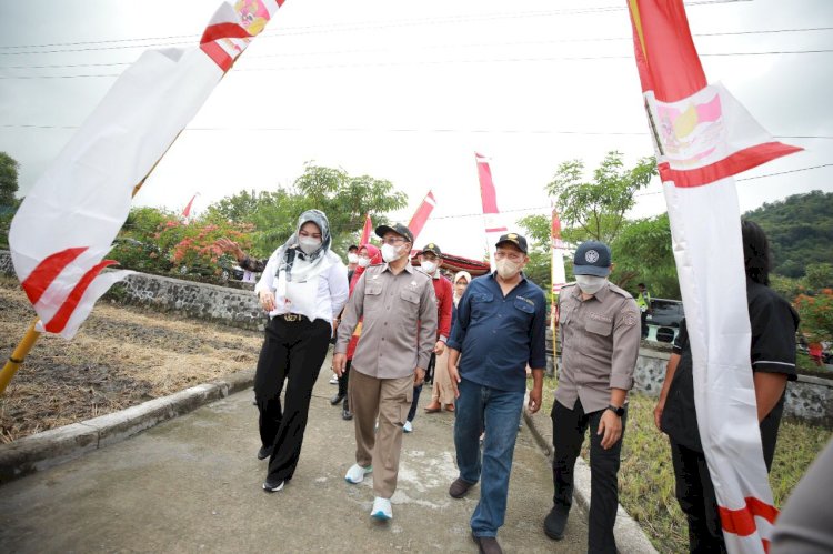 Dirjen Tanaman Pangan Kementan RI Buka Gerakan Tanam Kedelai dan Canangkan Tunas Tunas Bangkit Kedelai di Klaten