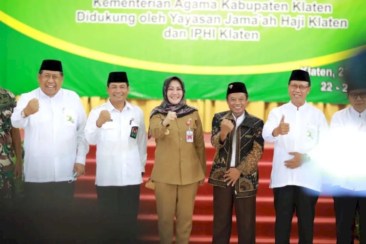 Bupati Klaten Buka Kegiatan Manasik Haji Kabupaten Klaten Tahun 1443 H/ 2022 M