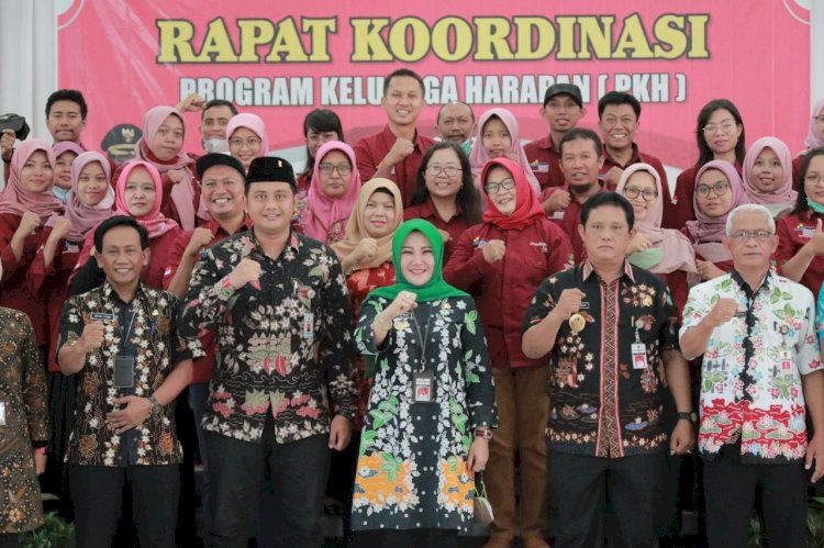 Rapat Koordinasi Pendamping PKH Klaten, Bupati Ajak Seluruh Pihak Entaskan Kemiskinan