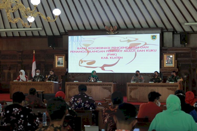 Antisipasi Penyebaran PMK, Bupati Klaten Tutup Sementara 6 Pasar Hewan di Klaten Mulai 25 Mei 2022