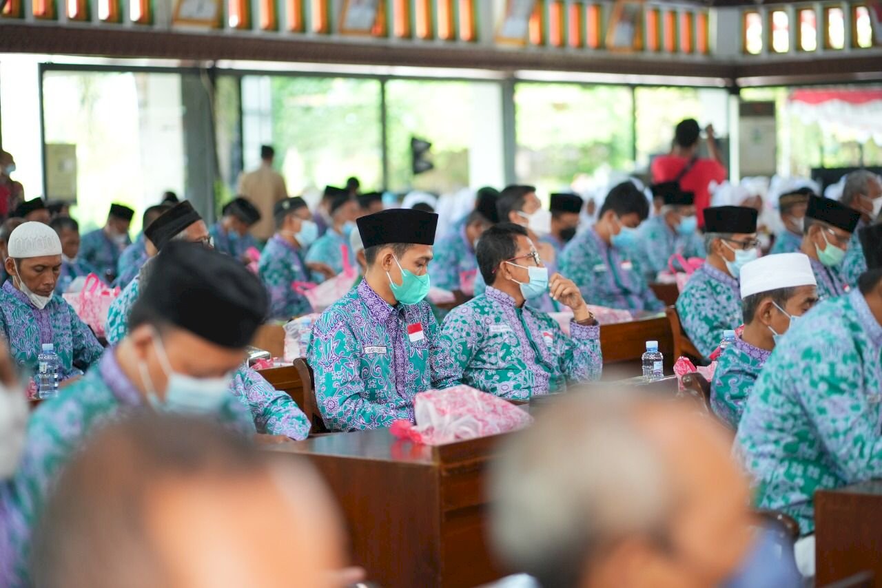 Pamitan Haji, Bupati Klaten Minta Jamaah Haji Taati Prokes