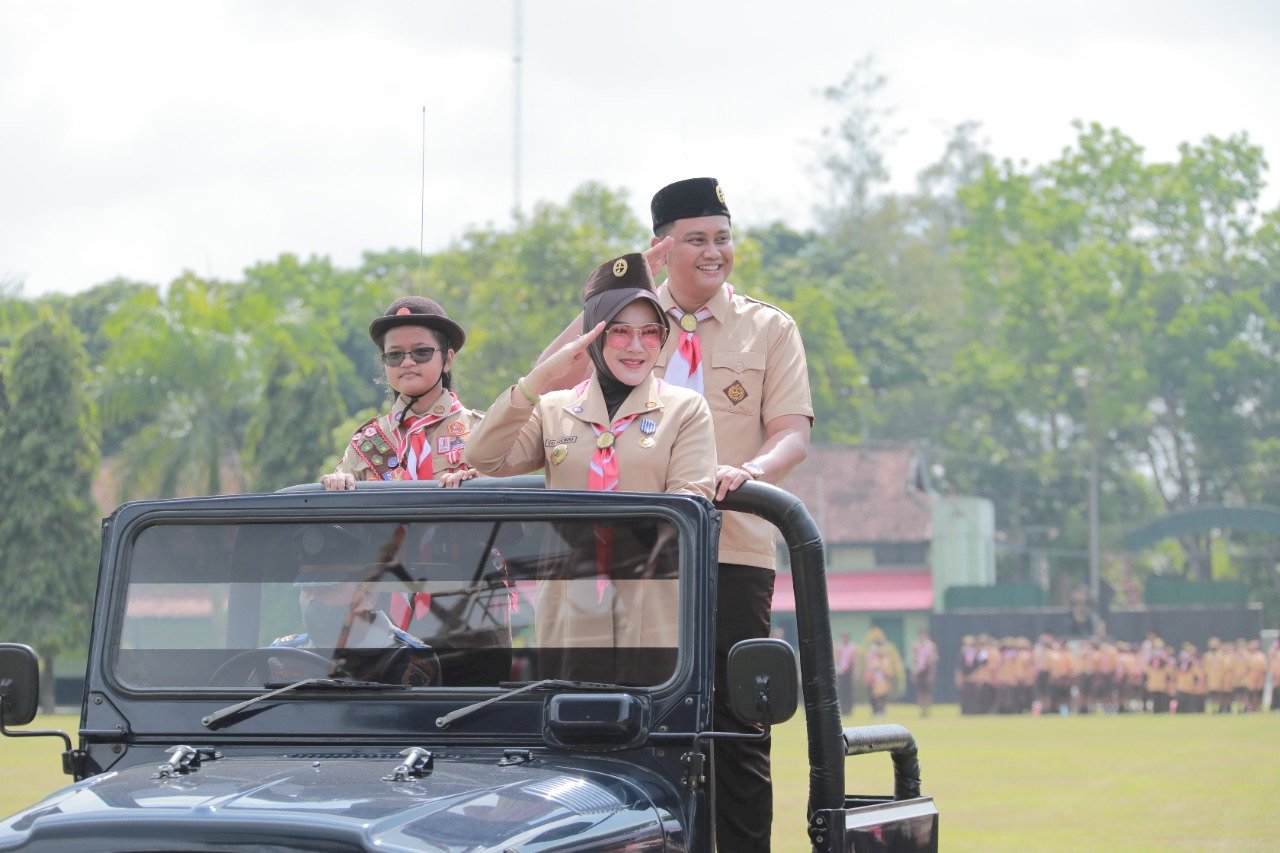 Ketua Mabicab Klaten Membuka LT Tingkat III Regu Penggalang Kwarcab Klaten