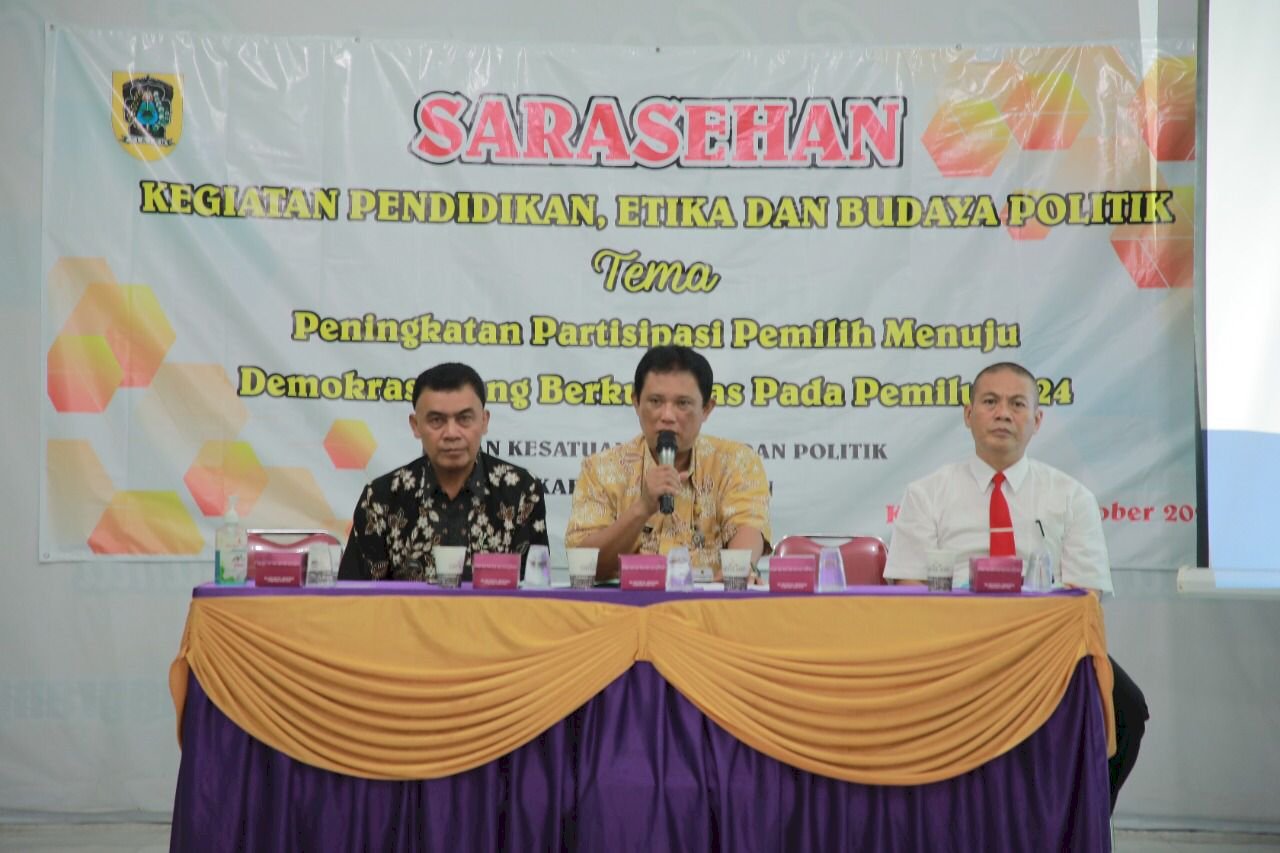 Wakil Bupati Klaten Menghadiri Acara Sarasehan Dengan Tema Politik dan Kepemimpinan