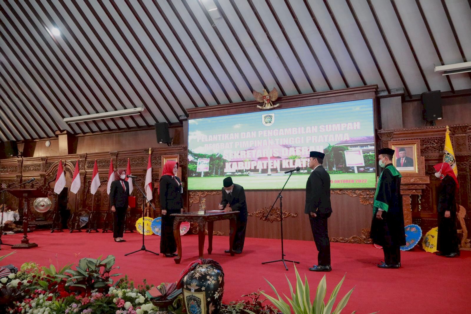 Jajang Prihono Resmi Dilantik Sebagai Sekda Definitif Kabupaten Klaten