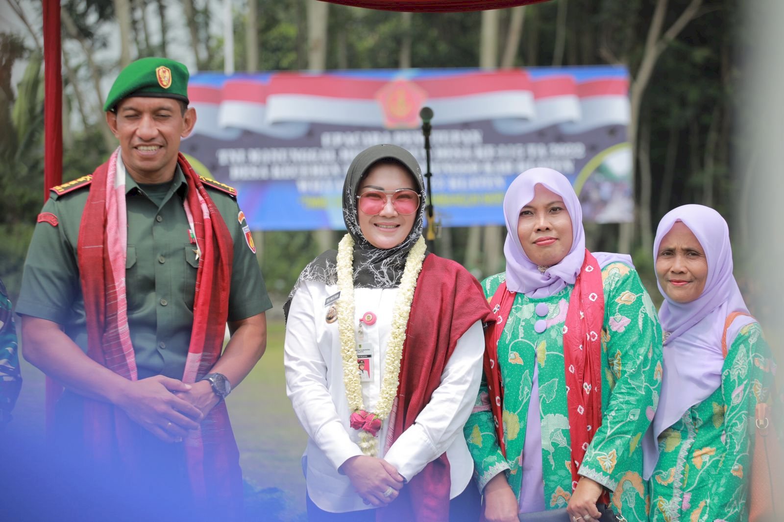 Penutupan TMMD Desa Kecemen, Dandim 0723 Klaten Pesan Masyarakat Tetap Semangat Gotong Royong