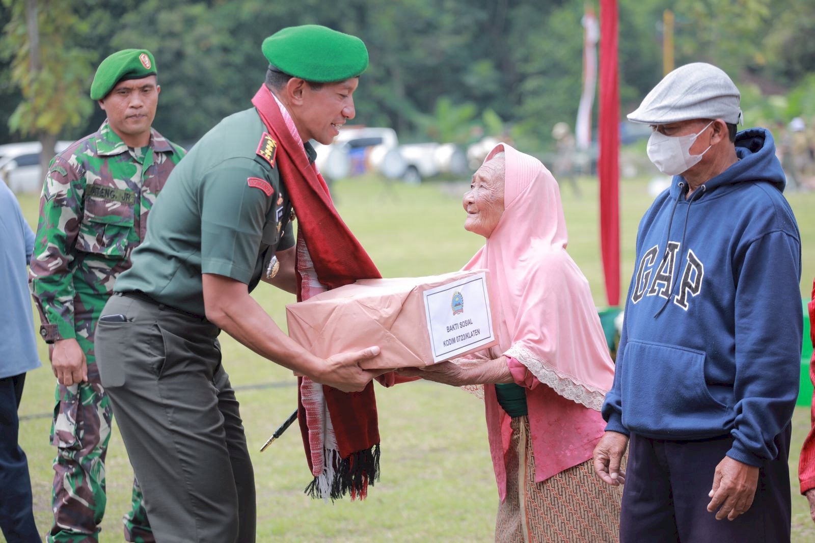 Penutupan TMMD Desa Kecemen, Dandim 0723 Klaten Pesan Masyarakat Tetap Semangat Gotong Royong