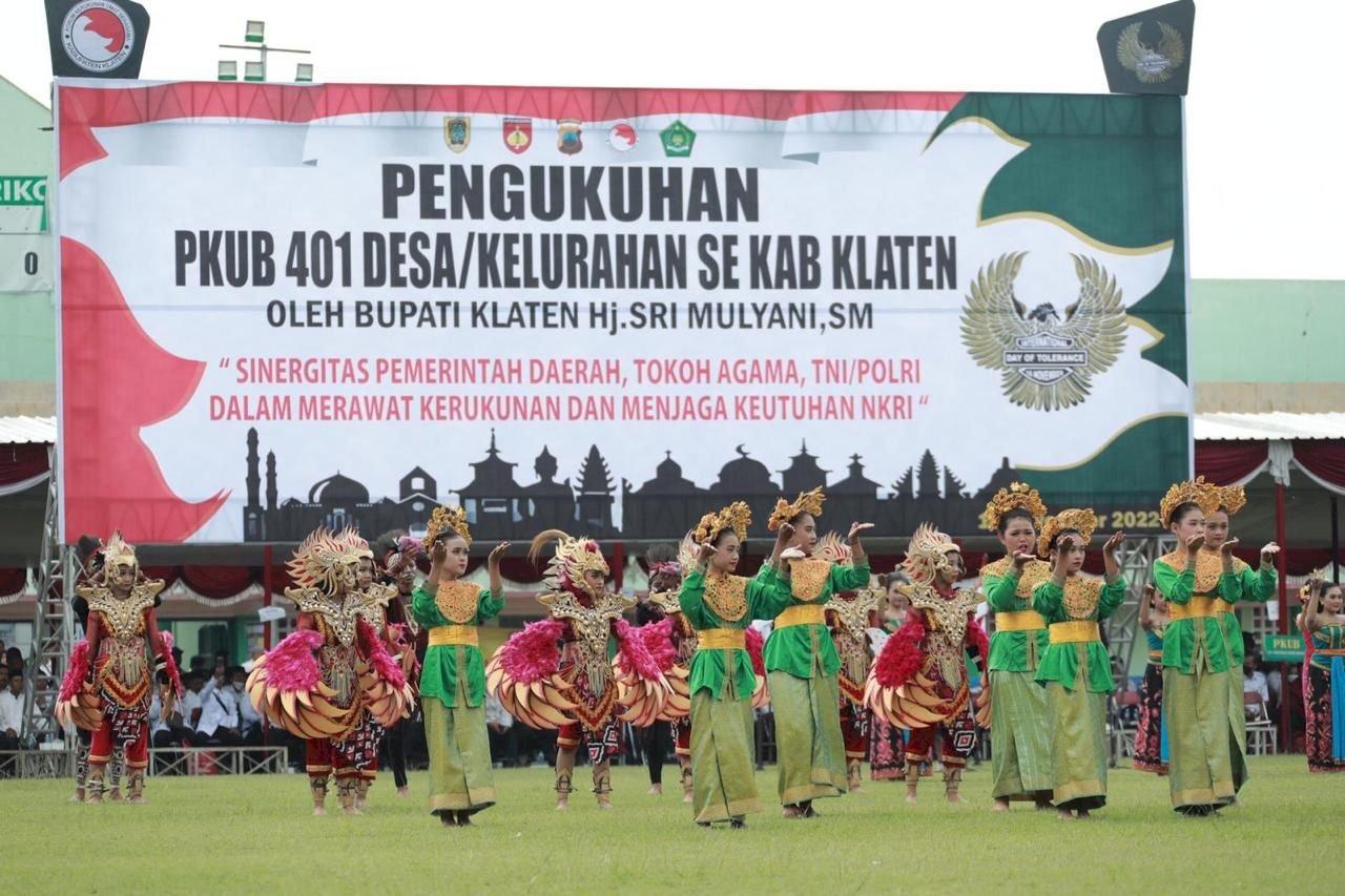 Kegiatan Pengukuhan Paguyuban Kerukunan Umat Beragama (PKUB) Desa Atau Kelurahan Se - Kabupaten Klaten Tahun 2022