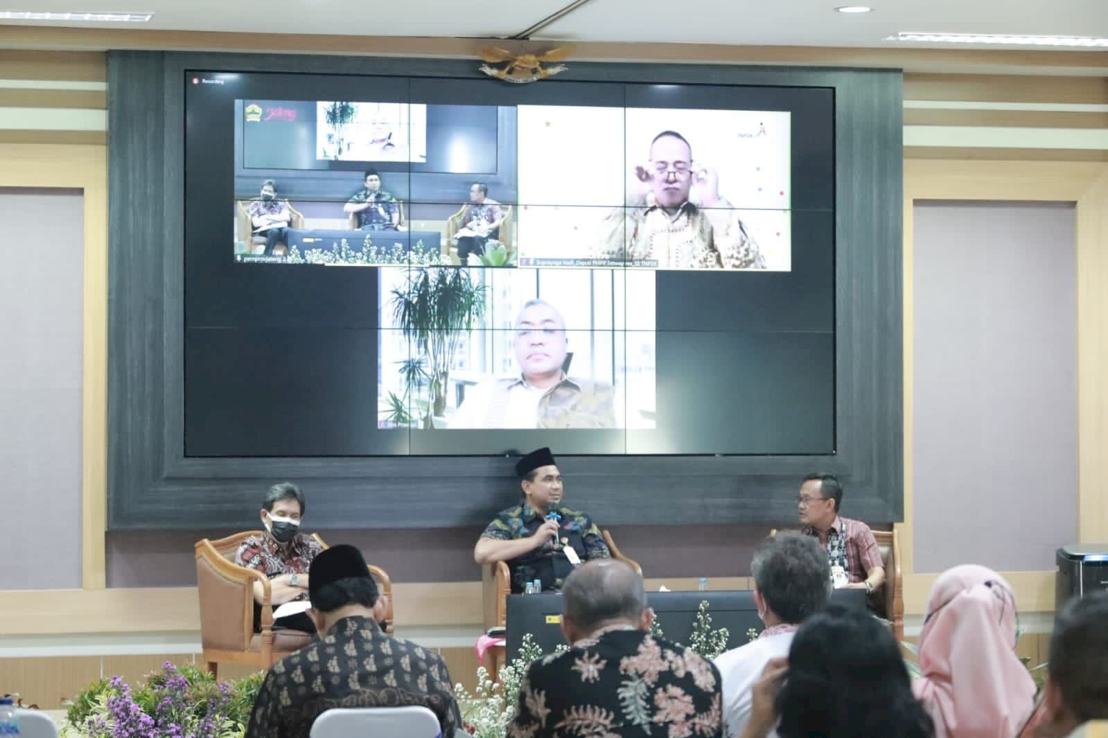 Wakil Bupati Klaten Hadiri Rapat Koordinasi TKPK Tingkat Jawa Tengah