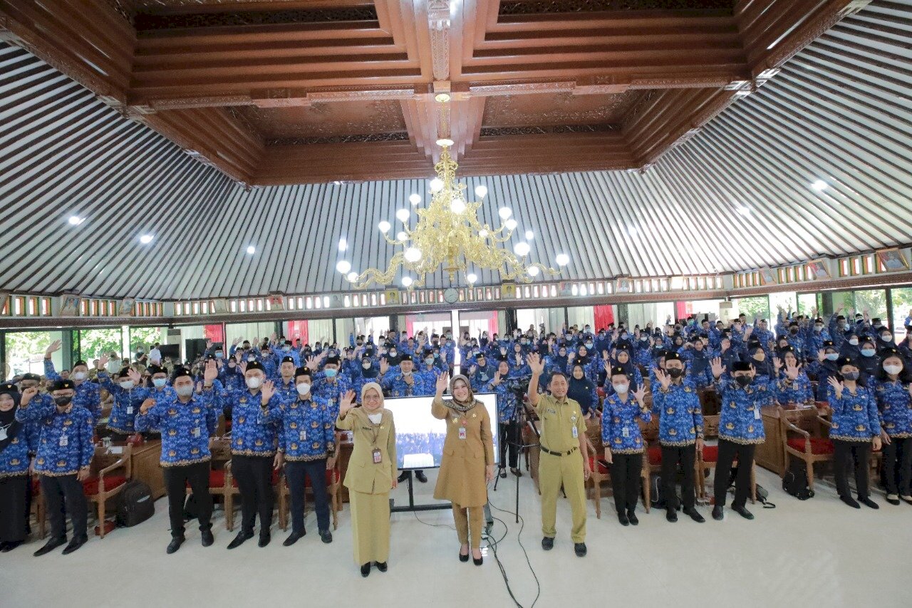 Bupati Klaten Resmi Melantik 726 CPNS Formasi 2019