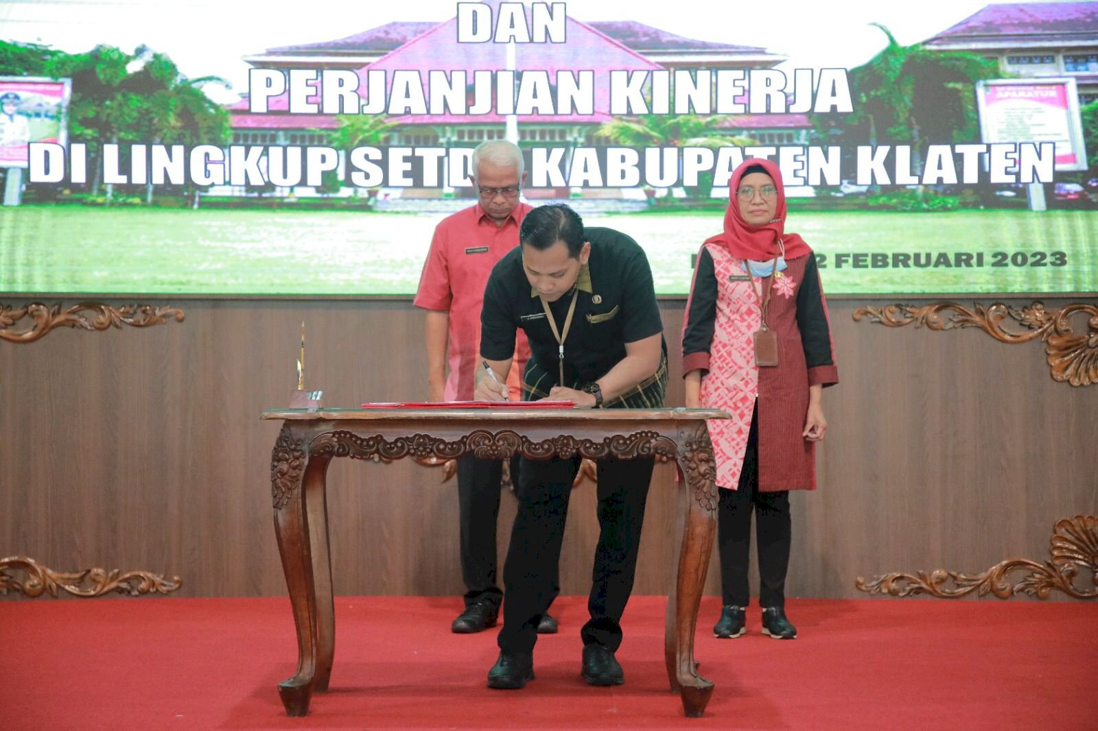 133 ASN Setda Klaten Teken Pakta Integritas dan Perjanjian Kinerja