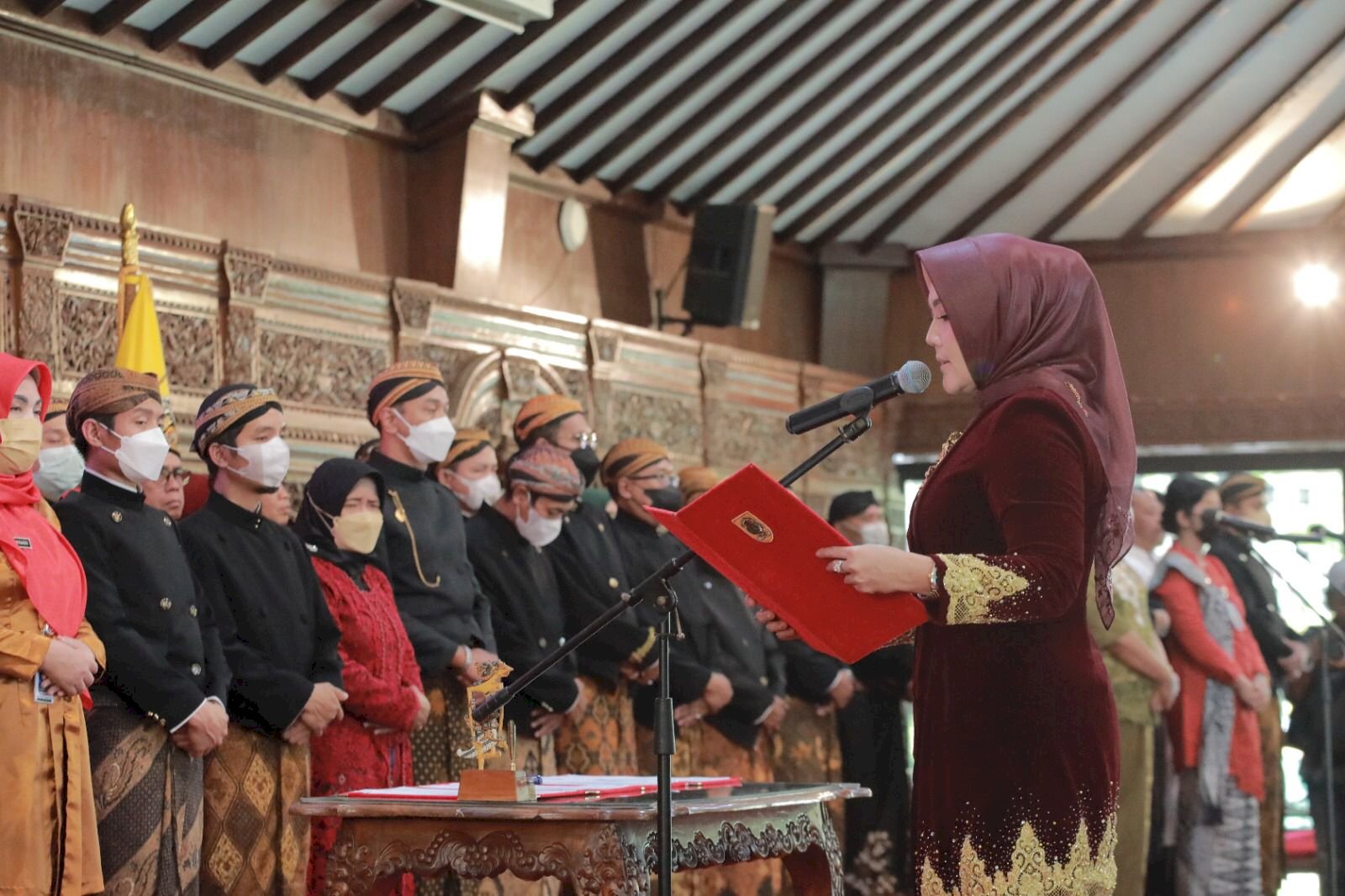 Sebanyak 60 Pejabat Di Lingkungan Pemerintah Kabupaten Klaten Resmi Dilantik