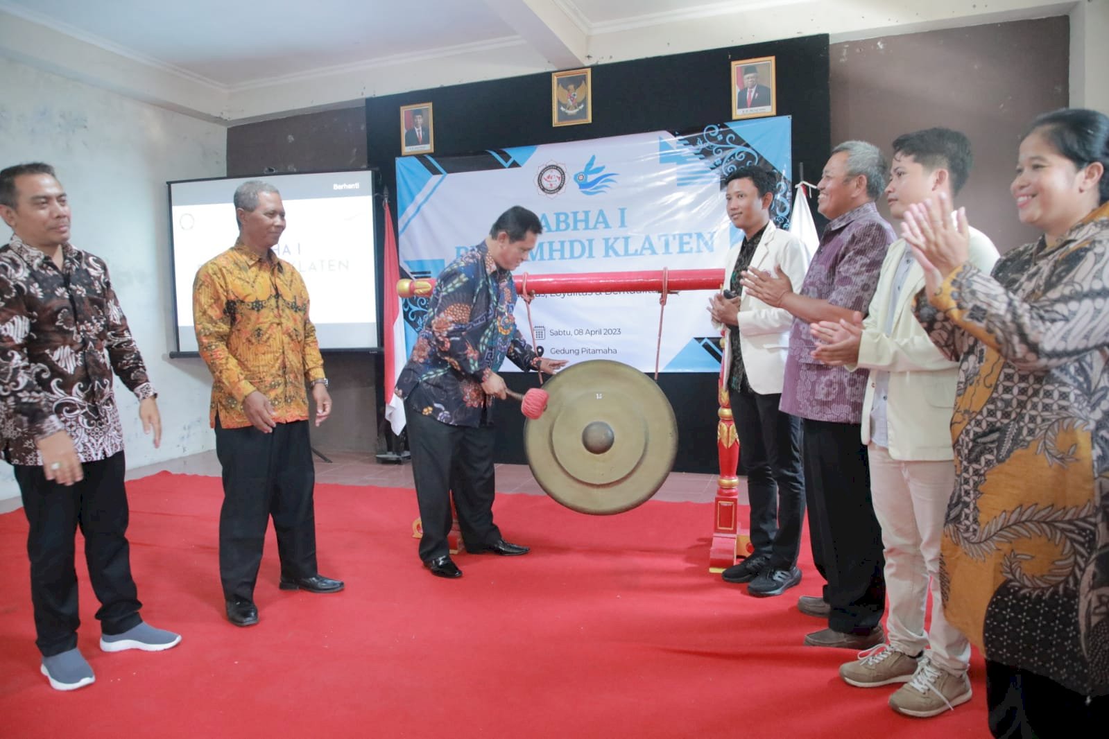 Pembukaan Kegiatan Sabha I oleh Wakil Bupati Klaten