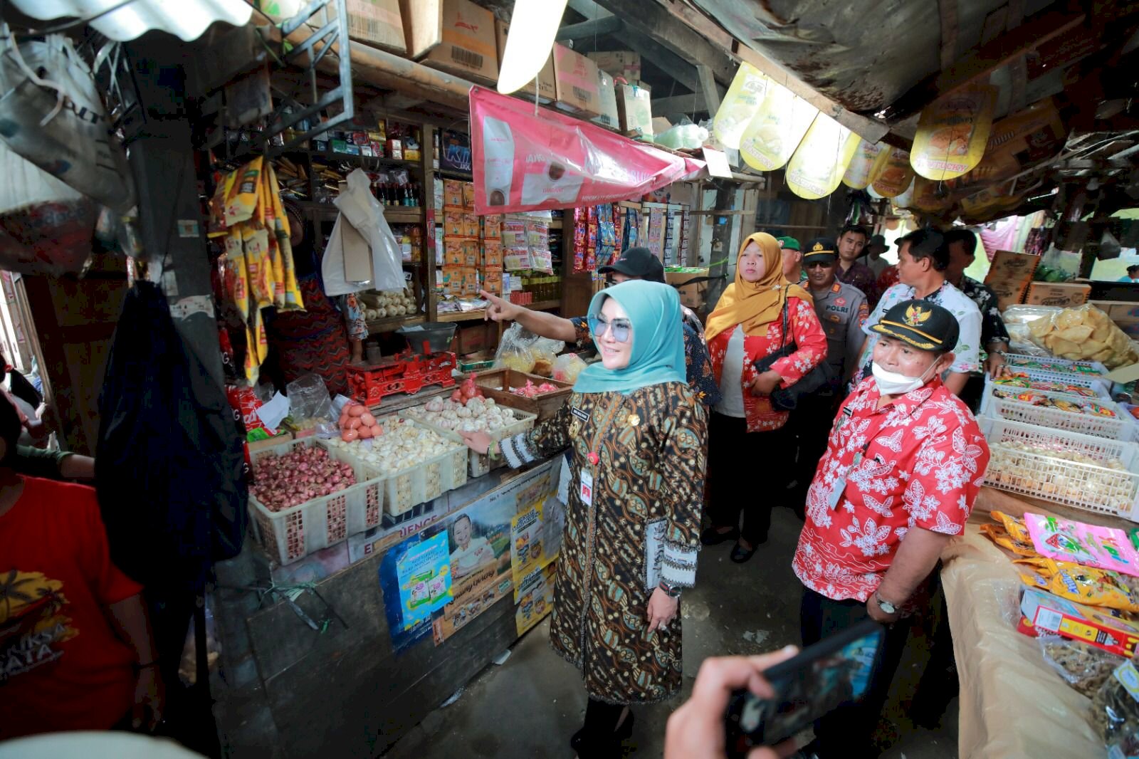 Jelang Lebaran, Bupati Klaten Cek Kondisi Pasar Kembang Kemalang