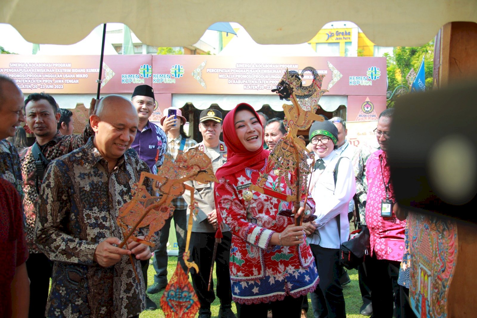 Launching Sinergi Percepatan Penghapusan Kemiskinan di Klaten, MenkopUKM  Inti Pengentasan Kemiskinan Adalah Membuka Lapangan Kerja