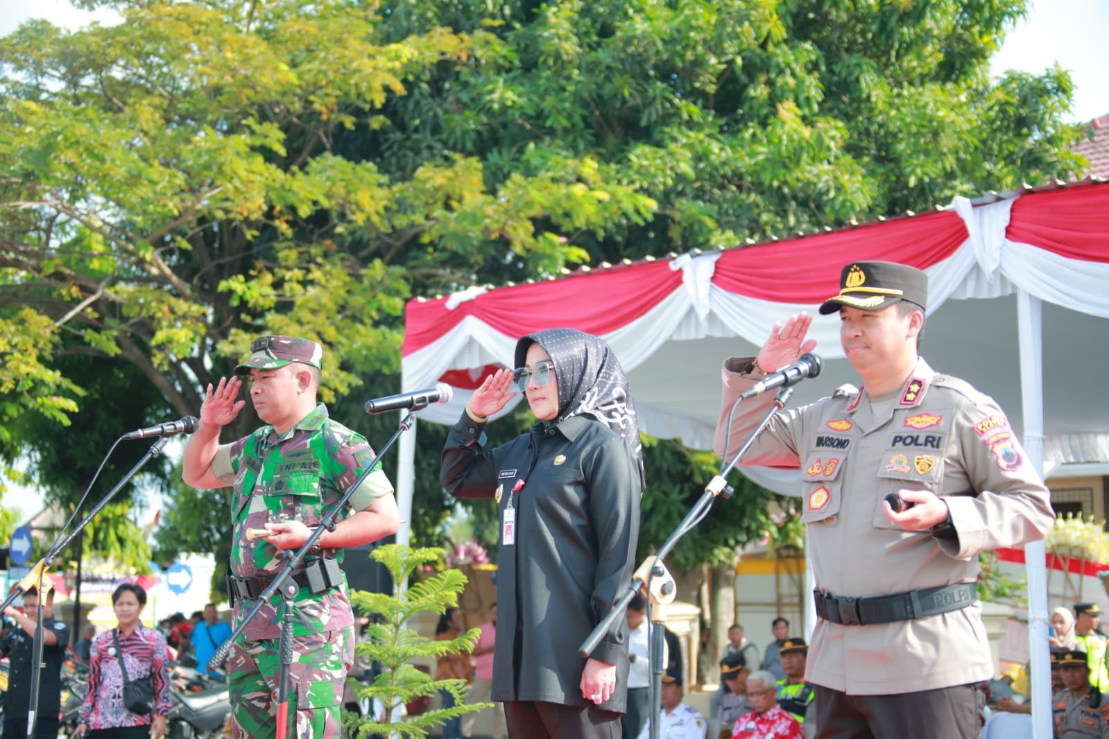 Polres Klaten Laksanakan Apel Pergeseran Pasukan Dan Pengecekan Ranmor