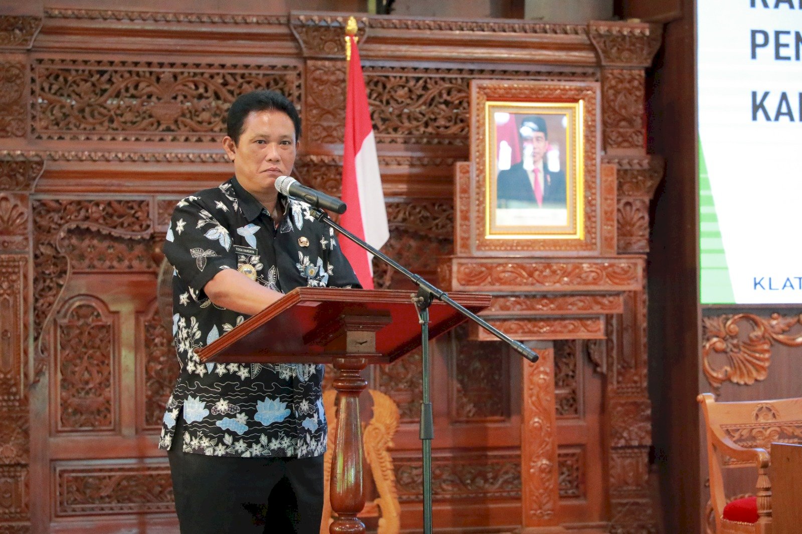 Kegiatan Rapat Tim Koordinasi Penanggulangan Kemiskinan (TKPK) Kabupaten Klaten