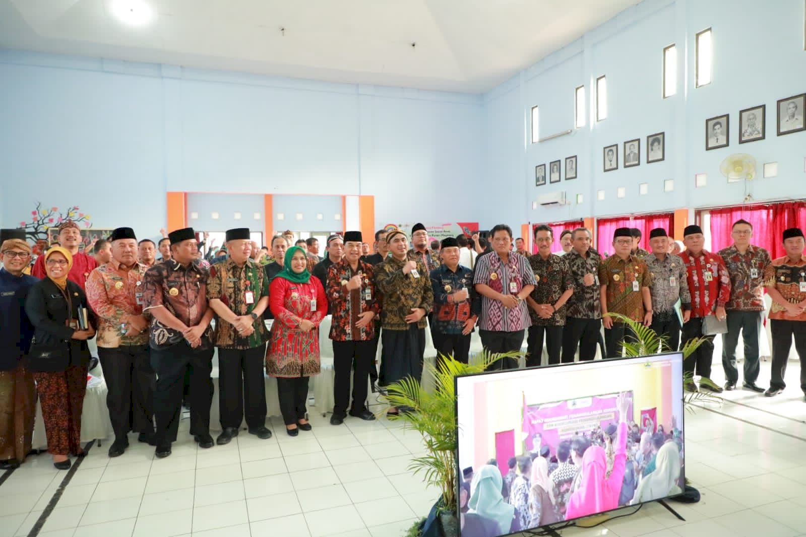 Wabup Klaten Hadiri Rakor TKPK Bersama Wagub Jateng 