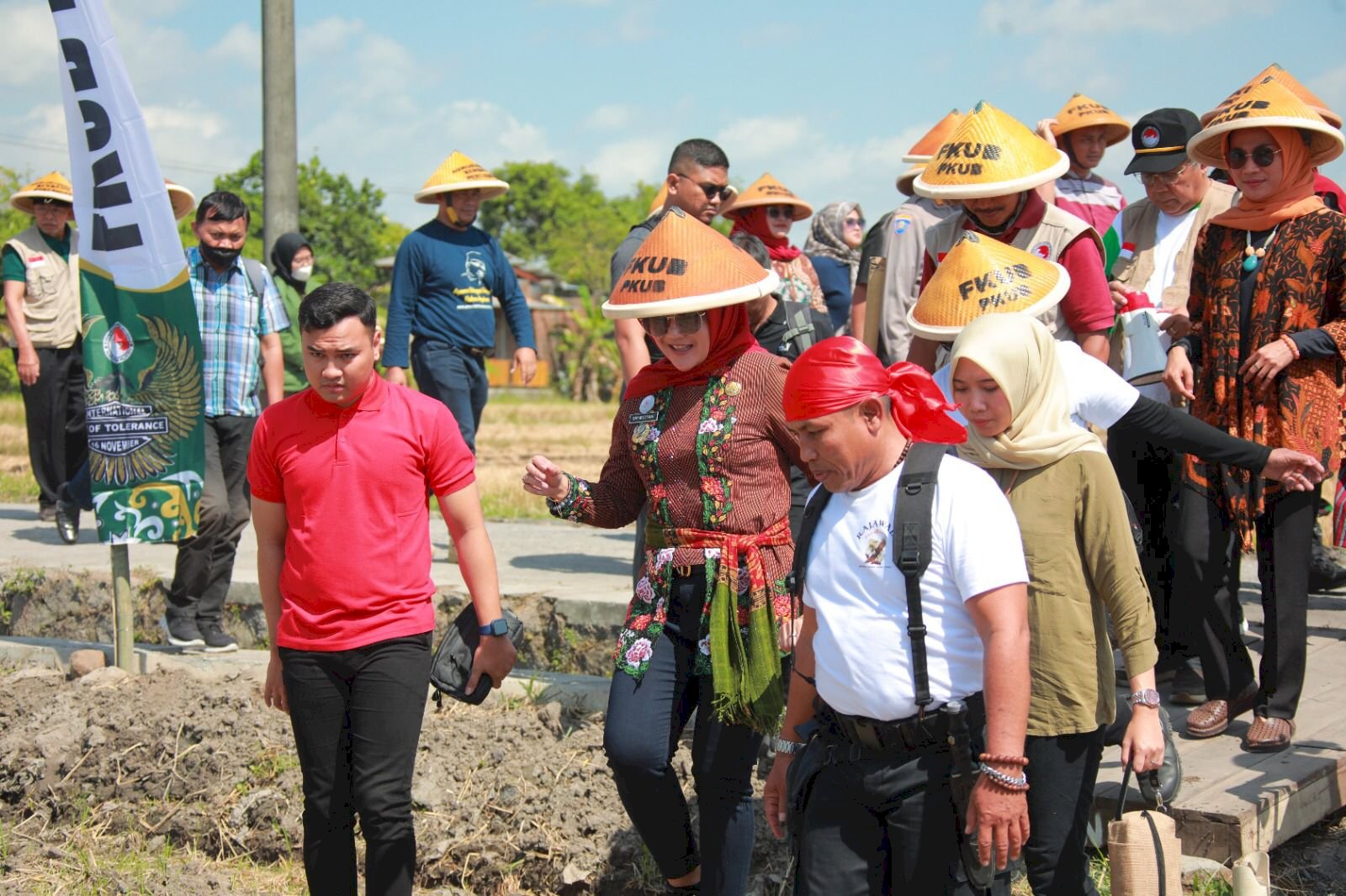 Bupati Klaten Launching Inovasi FKUB Klaten Desa Sadar Kerukunan Berbasis Pertanian 