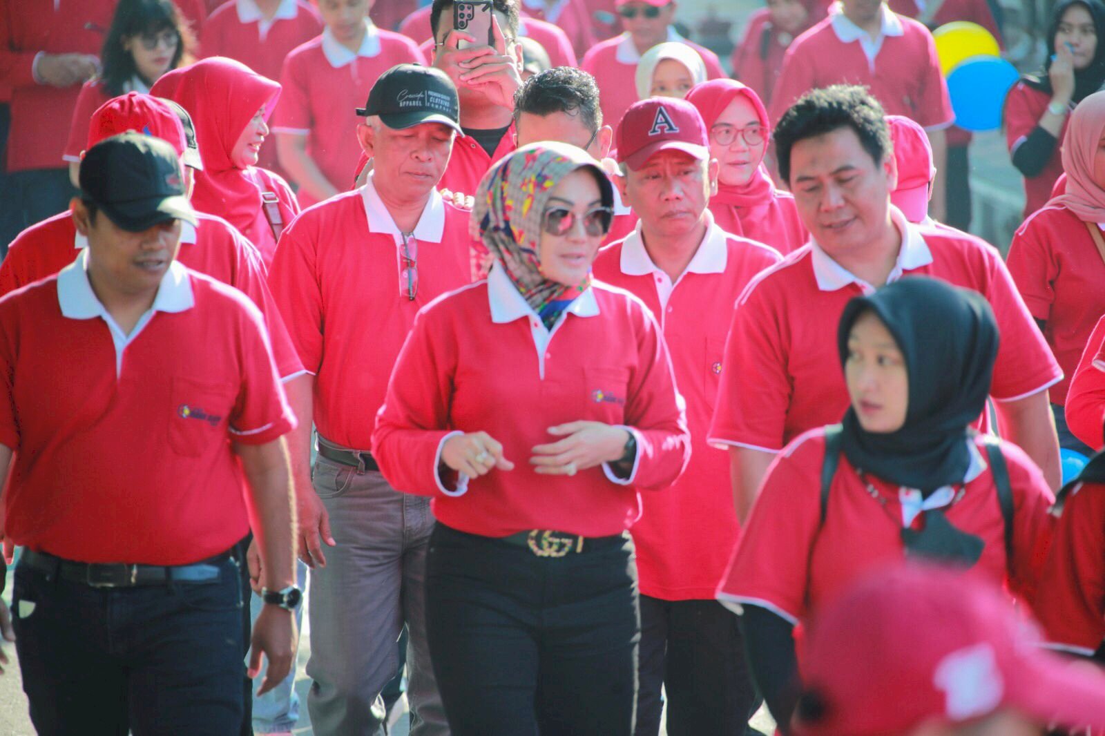 Bupati Klaten Lepas Jalan Sehat PT BPR Bank Klaten