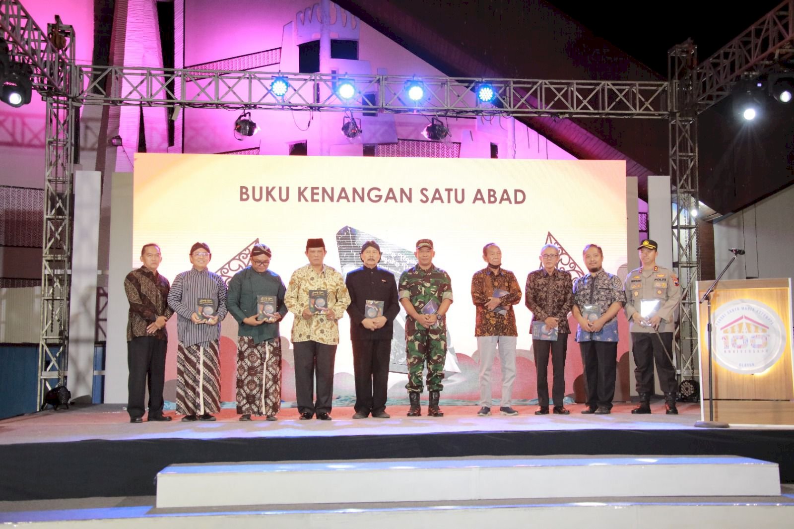 Malam HUT Satu Abad Paroki Santa Maria Assumpta Klaten