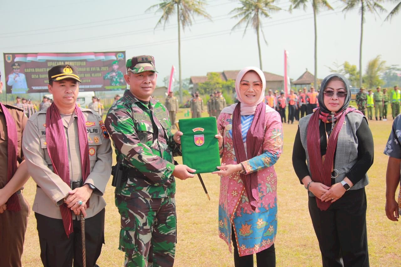 Menutup KBMKB Desa Banyuaeng, Kodim 0723 Klaten Harap Kemanunggalan TNI dan Rakyat Tetap Lestari