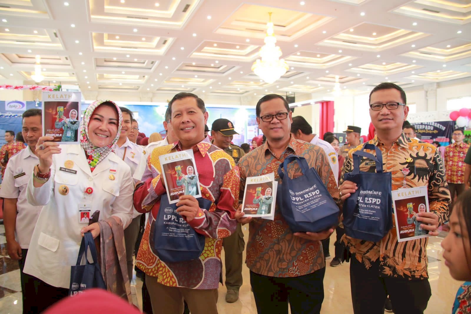 Bupati Klaten Membuka Kenduri Pengawasan Tahun 2023 di Grha Bung Karno