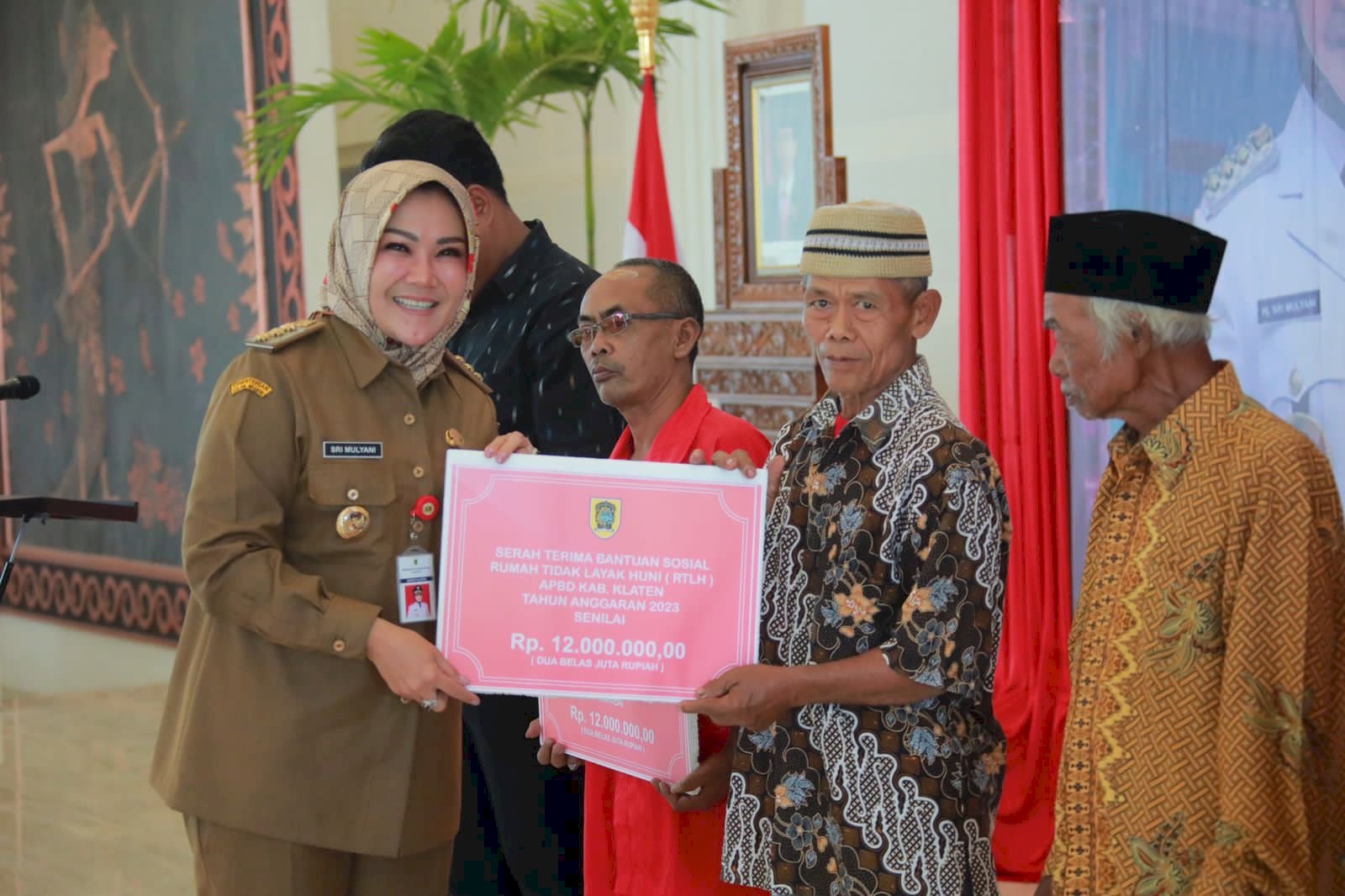 Pemkab Klaten Berikan Bansos RTLH Sebanyak 688 Unit