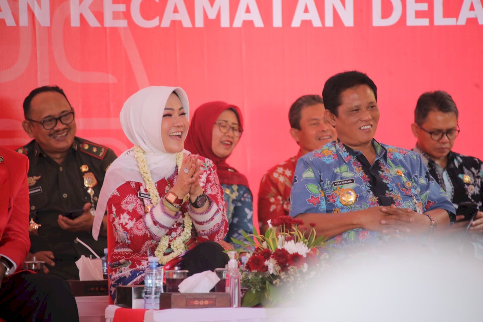 Sambang Warga Kecamatan Delanggu, Bupati Klaten Ajak Petani Tanam Rojolele Srinuk