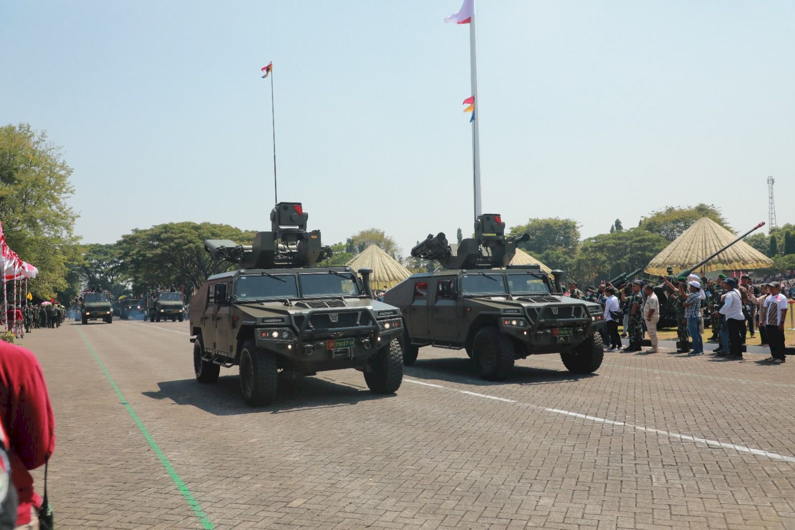 Wakil Bupati Klaten Menghadiri HUT TNI Ke-78 di Makodam IV/Diponegoro Semarang