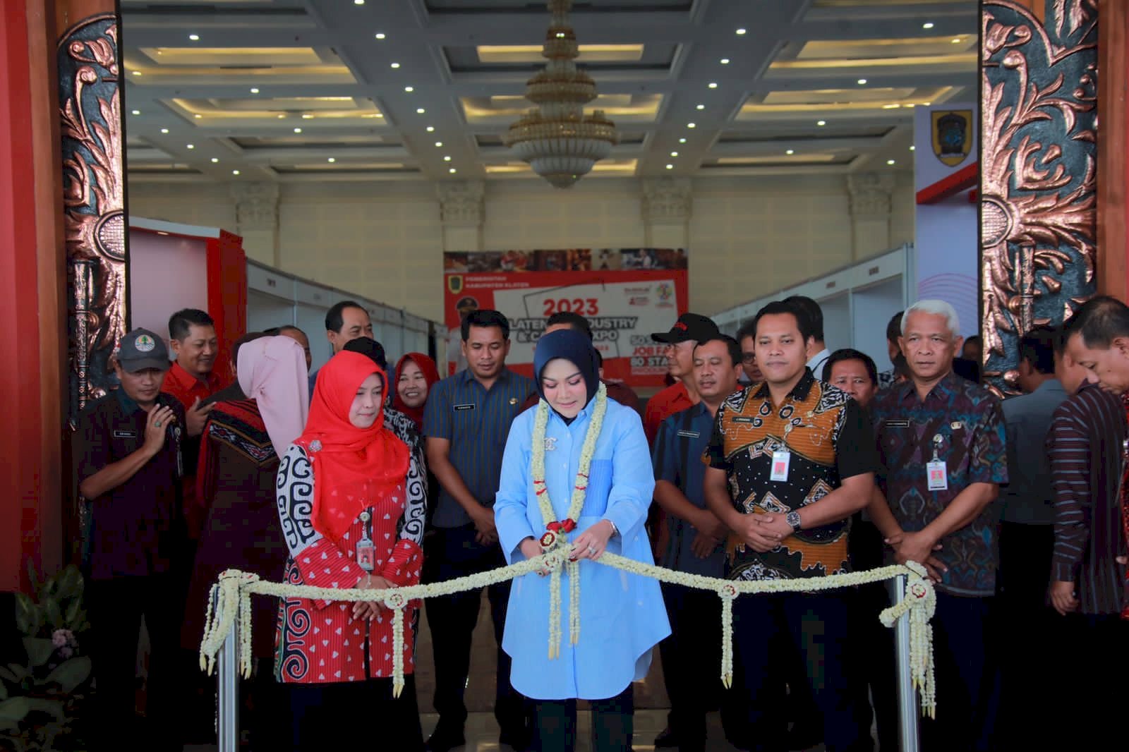 Bupati Klaten Membuka Gelaran Klaten 4.0 Industry & Carrier Expo