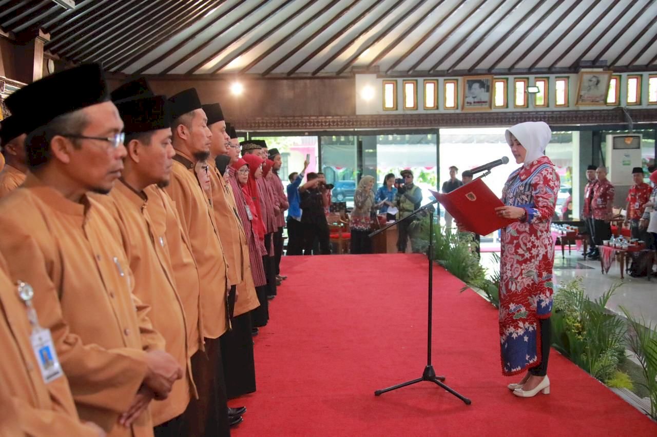 Bupati Klaten Membuka Lomba MTQ Ke 30 Kabupaten Klaten