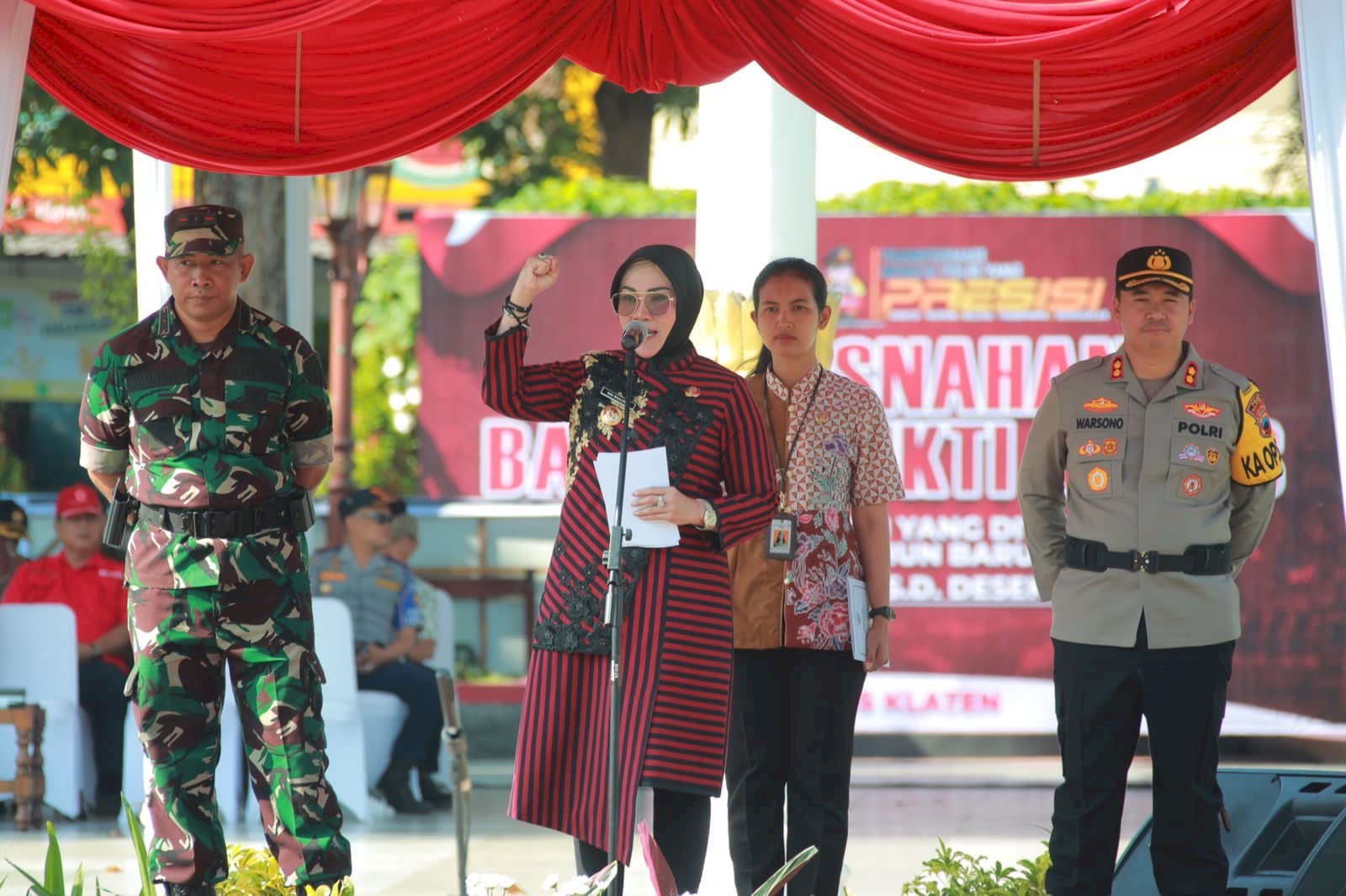 Pimpin Apel Operasi Lilin Candi 2023 Bupati Klaten : Tingkatkan Sinergitas Antar Stakeholder