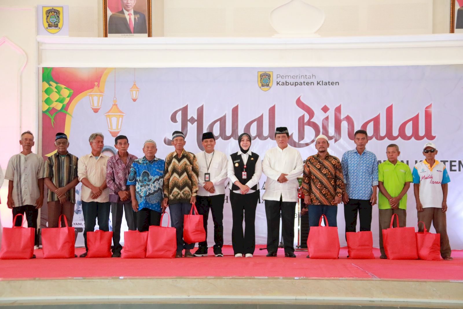 Halal Bihalal Bupati Klaten Bersama Keluarga Besar Dinas Pendidikan Kabupaten Klaten