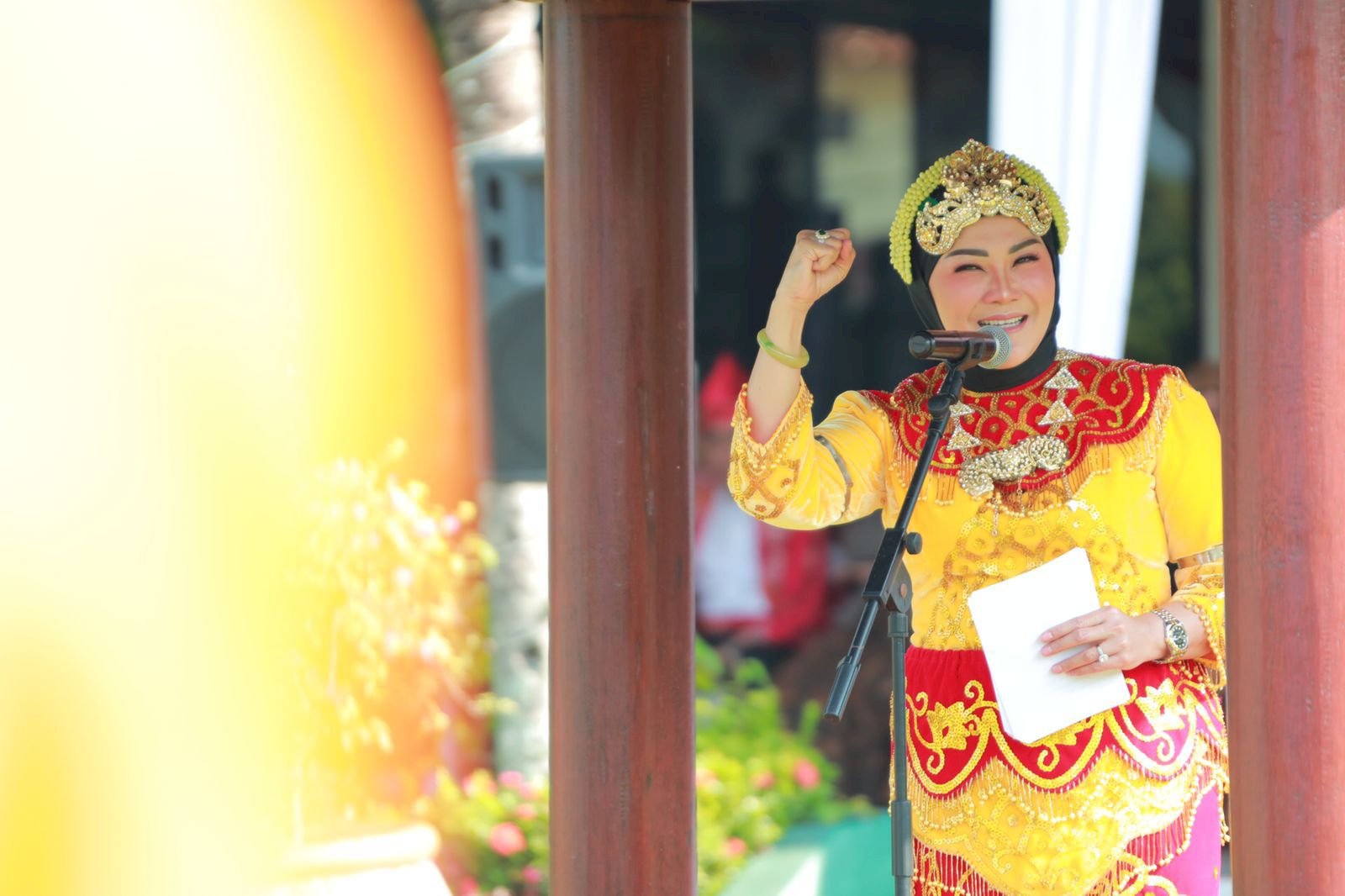 Upacara Hari Lahir Pancasila Tingkat Kabupaten Klaten: Meriah dengan Pakaian Adat Nusantara