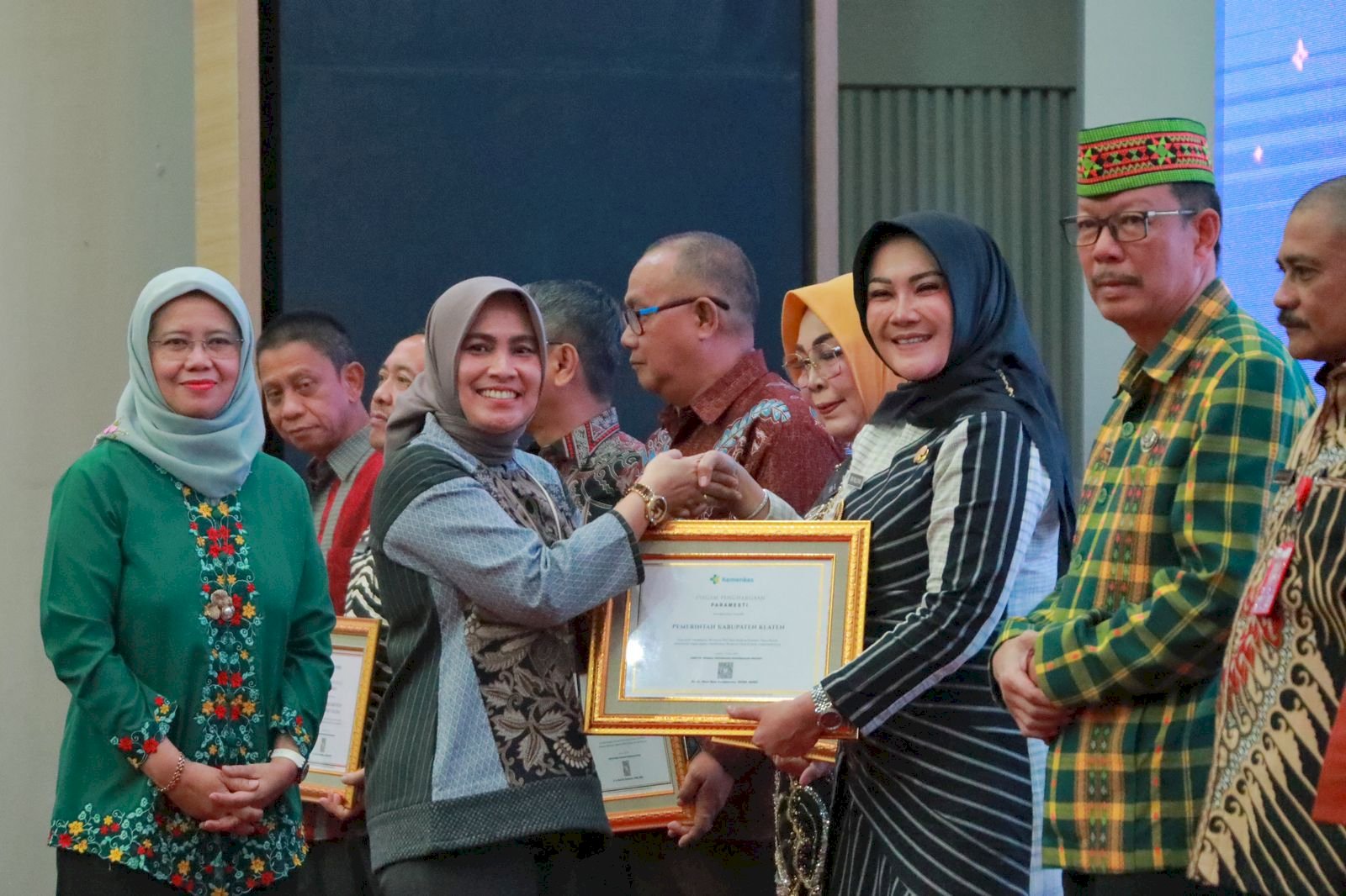 Kabupaten Klaten Raih Penghargaan Kawasan Tanpa Rokok dari Kemenkes